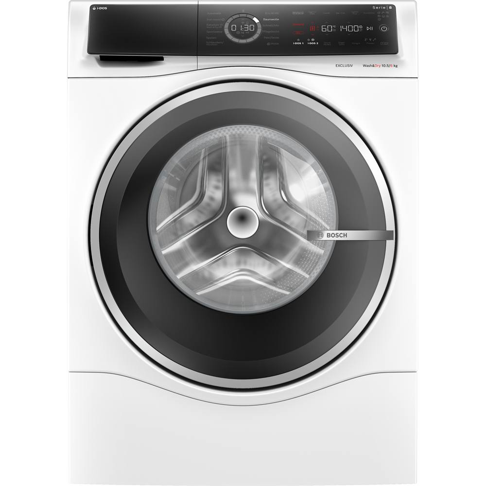 WNC254A90 Serie 8, Waschtrockner, 10.5/6 kg, 1400 U/min.