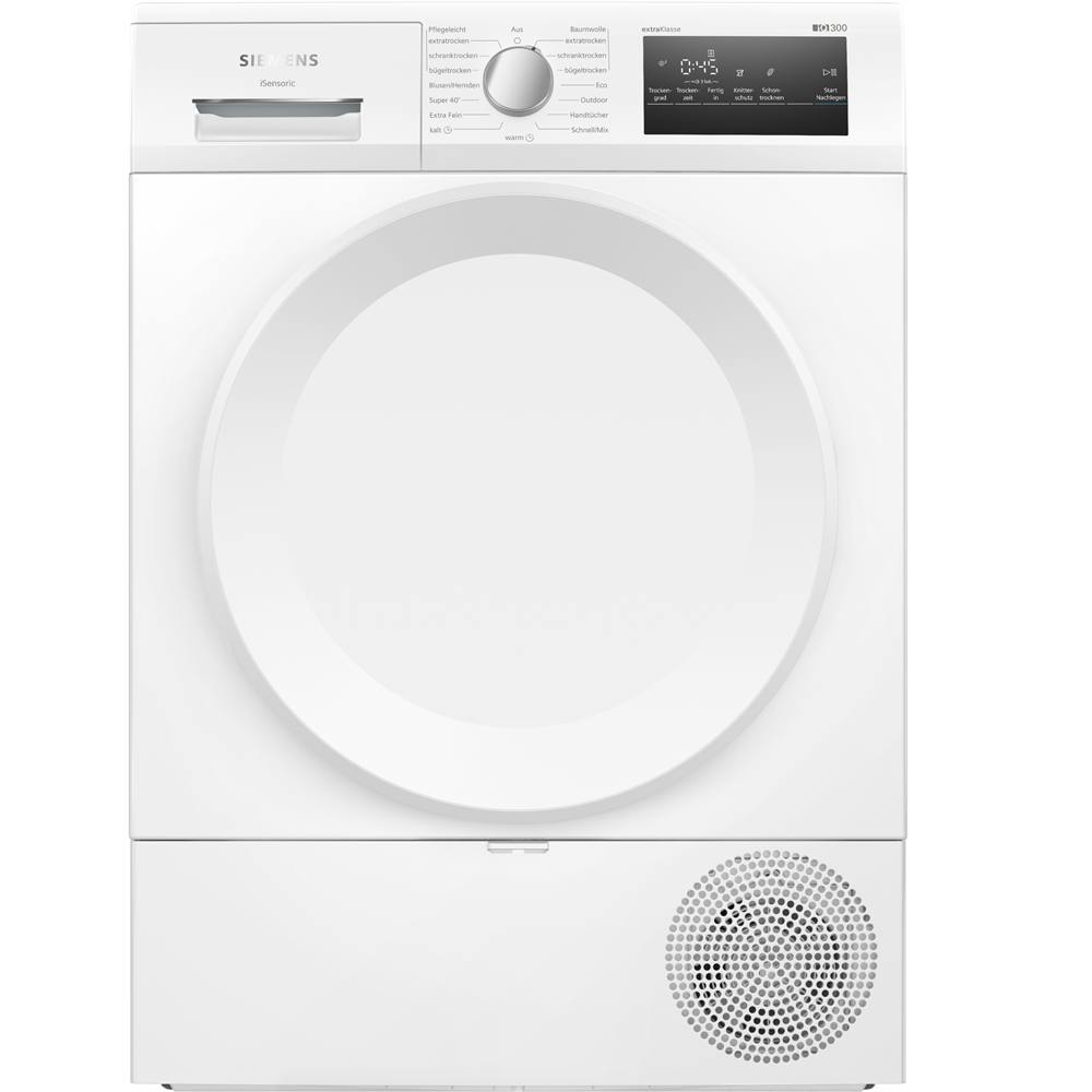 WT43HV94 iQ300, Wärmepumpen-Trockner, 8 kg
